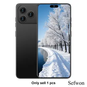 I17 Promax Unlock Smart Android Phone, 16mp+20mp Camera, 6.93 Inch Screen, Octa-Core Cpu, Android 12.0, 5000mah Battery, Dual Sim, 6gb+64GB