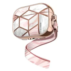 i-Blason Case Designed for Samsung Galaxy Buds Live / 2 Pro / 2 / 2 Pro Airpods 1/2/3rd Generation Case, 360° Protective Stylish Airpod Case 3rd Generation Cover Compatible