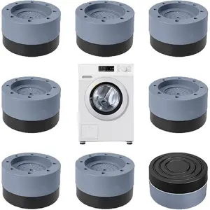 Anti-vibration for Washing Machine and Dryer, Rubber Stabilizers, Shock Absorption and Noise Reduction (8PCS)