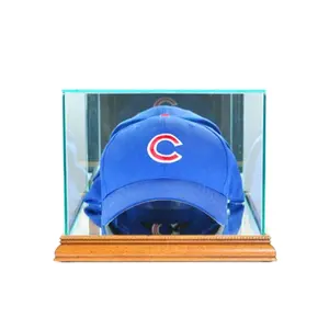 Perfect Cases  Cap & Hat Display Case- Walnut