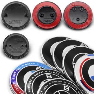1Pc 82mm 74mm car Front Hood Emblem rear boot trunk logo For BMW M G20 G32 G11 X3 X5 X4 X6 X7 G30 G12 F40 F30 X1 Accessories