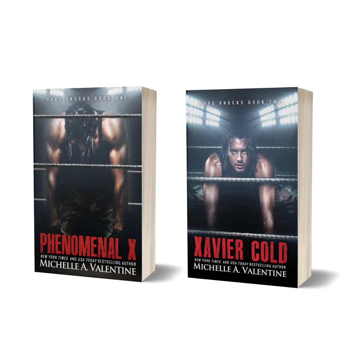 Hard Knocks Phenomenal X Series Duet - 2 Book Bundle - Signed by Author - Paperbacks