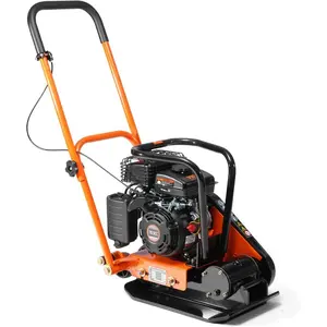 VEVOR 6.5HP Plate Compactor, 196CC Gas Engine, 2360 lbs Vibratory Compaction Tamper, 22.1x15.9 in Plate Power Jumping Jack Tamper, 5600 VPM Pavement Compactor for Walkways, Asphalts, Paver LandscapingVEVOR Super Brand Day