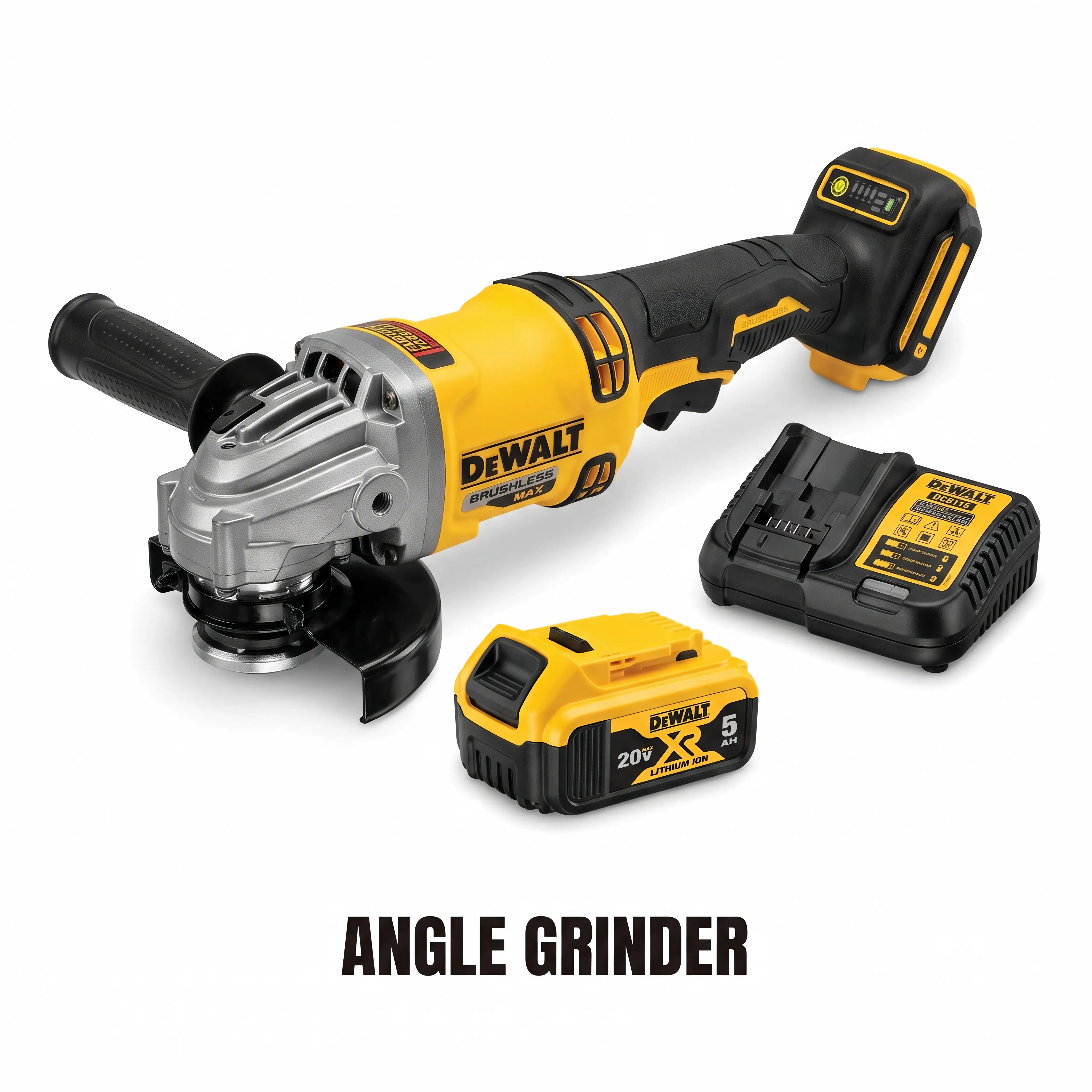 DEWALT DCG405 125mm Angle Grinder With 9000RPM Speed For Metal & Masonry Work m power family game