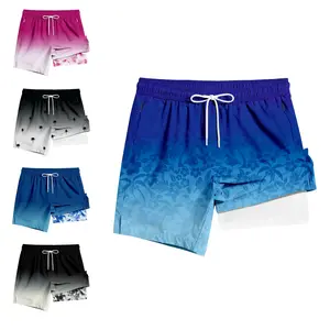 ABSECAI Men's 2-in-1 Swim Trunks,Compression Liner 6",Quick Dry,Zipper Pockets,TikTok Trend,quick dry swim truk eeshorts,clothing shorts,streetwear,stylebeach swimminng,Shorts for Summer,graphic shorts