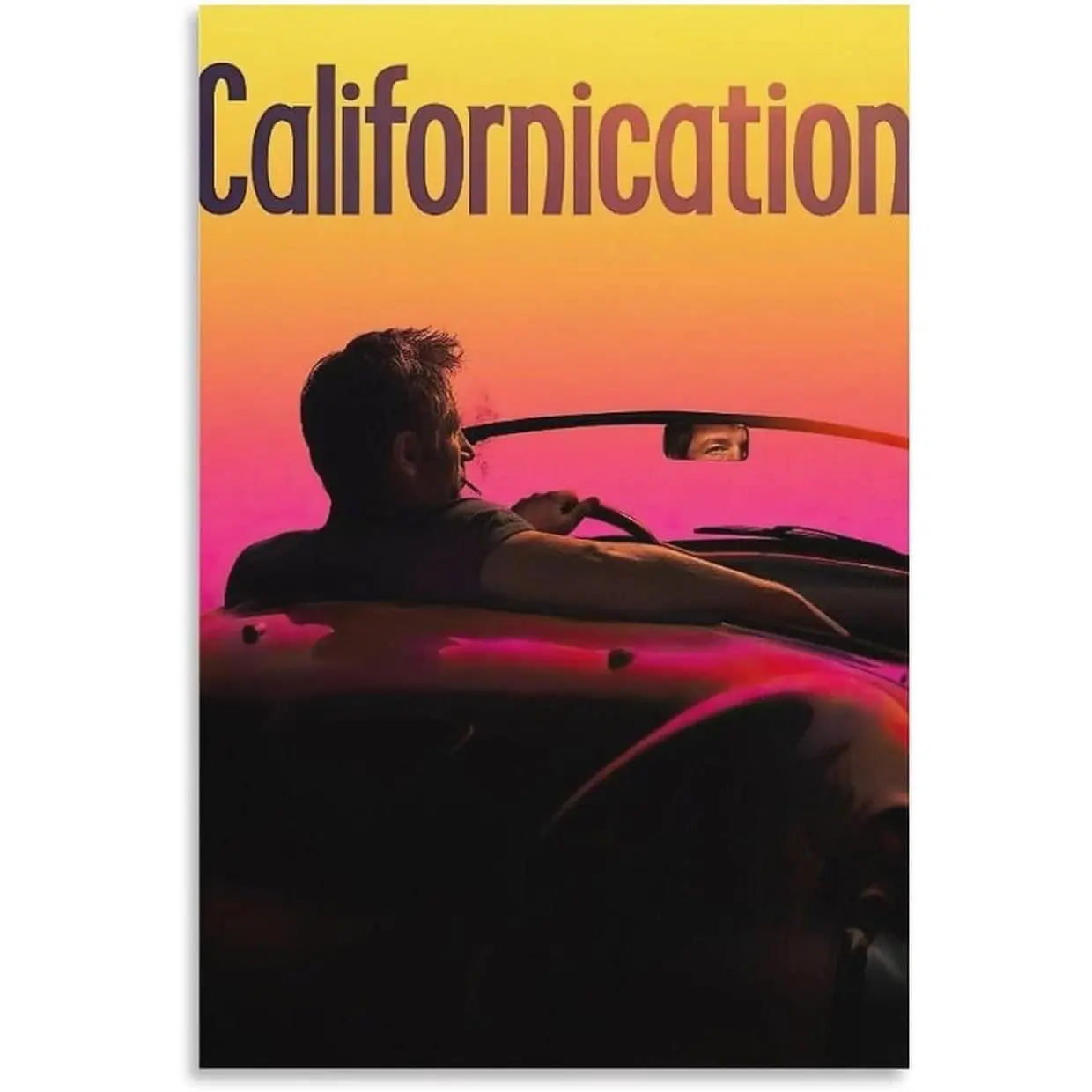 Redamancy Californication Comedy TV Poster Canvas Wall Art Posters For Room Aesthetic And Decor Poster For Bedroom Living Room Bathroom Kitchen Office Decor
