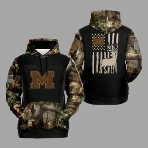 College 3D Printed Hoodies, christmas Clothes, Football Clothes, MICHIGAN University Hoodies
