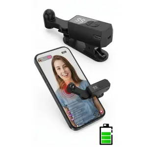 Compact Rechargeable Wireless Auto Clicker Game Controller - Adjustable Speed, Fast-Responsive Touchscreen Tapper for Smartphone Mobile Games, Phone Electronics Accessory, Accessories