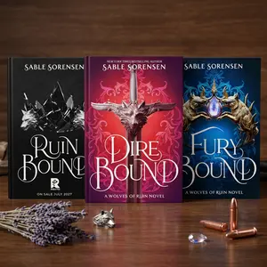 Wolves of Ruin Series 3-Book Bundle by Sable Sorensen | Dire Bound, Fury Bound, Ruin Bound | Epic Fantasy Romance Set