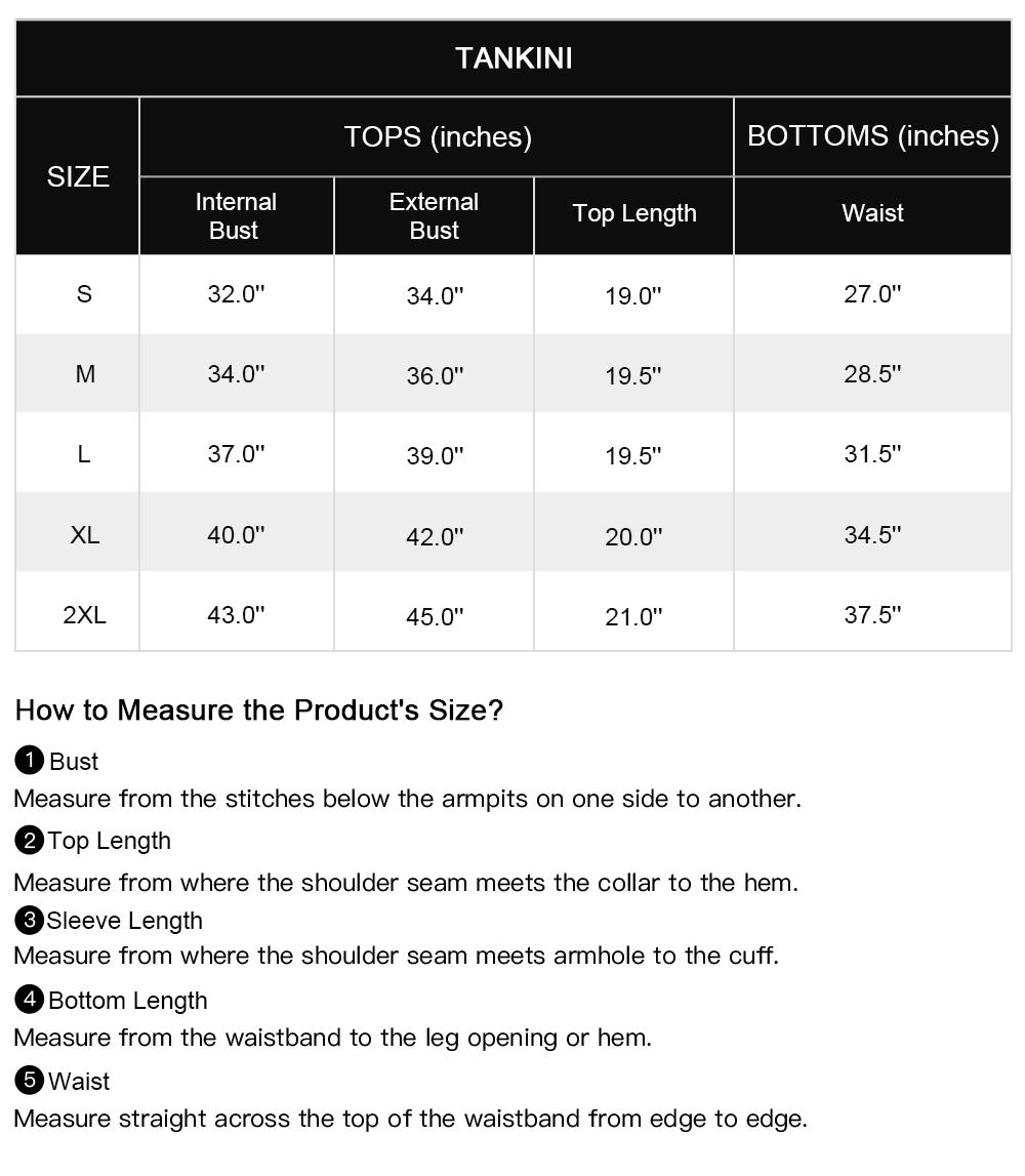 SHESHOW Aztec Bull Skull Country Western Tankini Set For Women