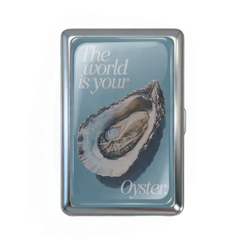 HARD KISS Metal Wallet Card Holder Vintage Design Versatile Case [10 Styles]