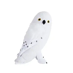 Harry Potter Hedwig Owl Plush Toy, Realistic Zoo Animal Doll, Soft Fabric Stuffed Animal, Perfect Gift for Kids & Fans, Soft Huggable, Soft Stuffed Animals