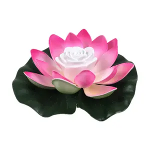 Unique Floating Lotus Light Waterproof LED Lamp Mid-Autumn Festival Night