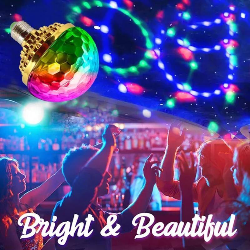 1PCS-ights Disco Ball Magic Ball Stage Light with Sockets Stage Decor Lights for Home Dance Christmas Party