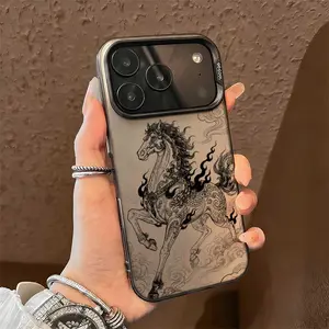 Abstract Geometric Gradient Phone Case， Modern Minimalist Style for iPhone 17 16 15 14 13 12 11 Plus Pro Max. A4