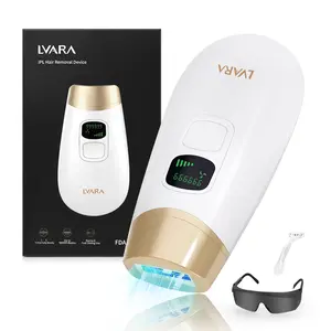 At-Home IPL Hair Removal Device, Permanent Facial Laser Hair Removal Device for Women and Men, FDA Cleared Comfort Comfort