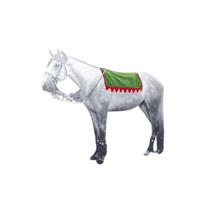ELF ENGLISH SADDLE PAD COVER