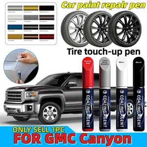 FOR GMC Canyon Car touch-up paint pen, scratch repair magic tool, non-fading paint marker, black universal touch-up pen, scratch repair for pearl white, silver, gray, red car paint, dedicated car scratch remover, Car Repair Tools