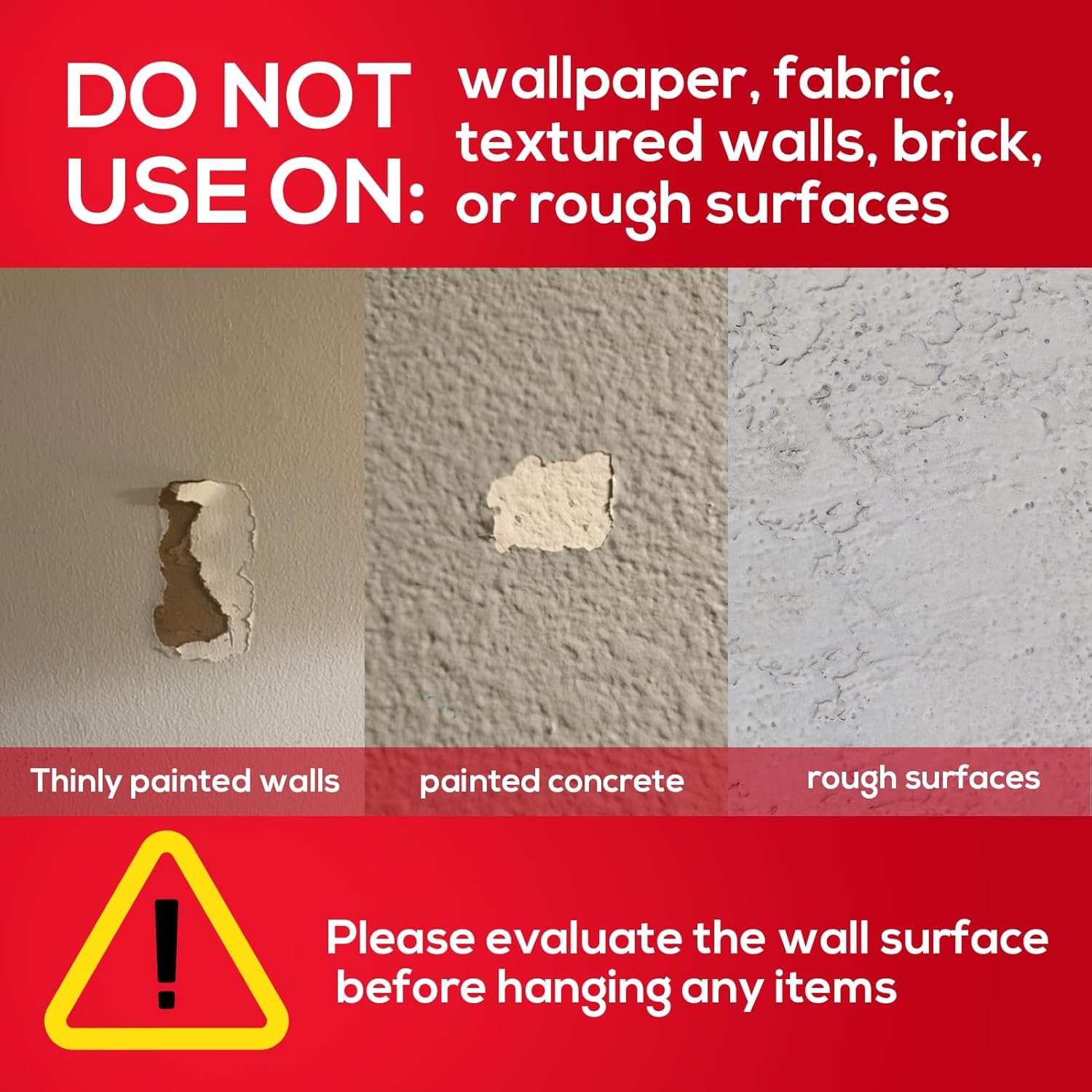 BUY 16 Get 16 Free 32-Piece No-Drill Screw Stickers, Strong Adhesive No-Nail, No Drilling Required Adhesive Wall Hooks Wall Mount Screw Hooks Picture Hangers Only for Smooth Surfaces (Not for Wallpaper/Textured Walls)