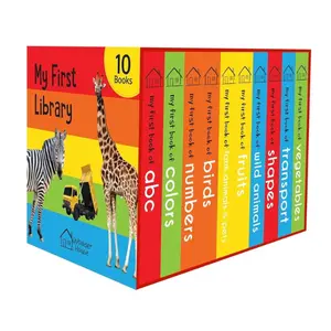 My First Library: Boxset of 10 Board Books for Kids Board book – April 25, 2018
