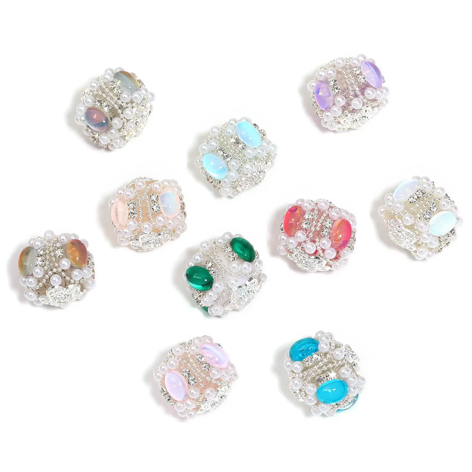 ZY2072015 10PCS Oval bead