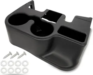 Center Console Cup Holder Attachment Black for  Ram 1500 2500 3500 2003-2012 SS281AZAA
