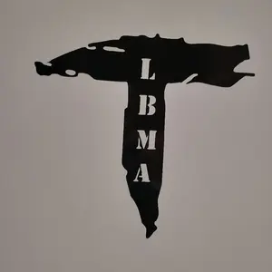 LBMA stickers,vinyl decal for car , water resistant