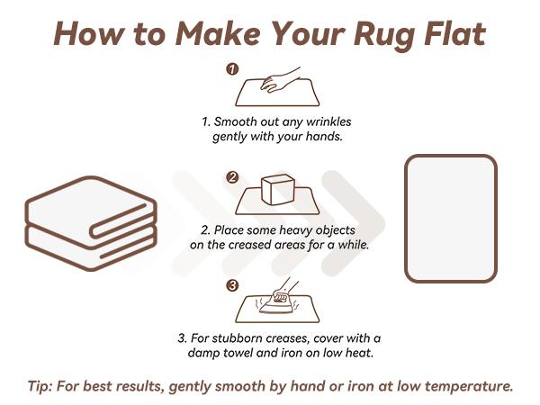 MontVoo Vintage Medallion Rug, Retro Distressed Design, Washable Non-Slip Area Rug, Farmhouse Aesthetic Home Decor for Living Room, Bedroom