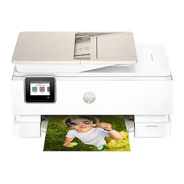HP Envy Photo 7975 Wireless Color Inkjet All-in-One Printer, Scan, Copy, 3 months free Instant Ink, AI-enabled (B63K3A)