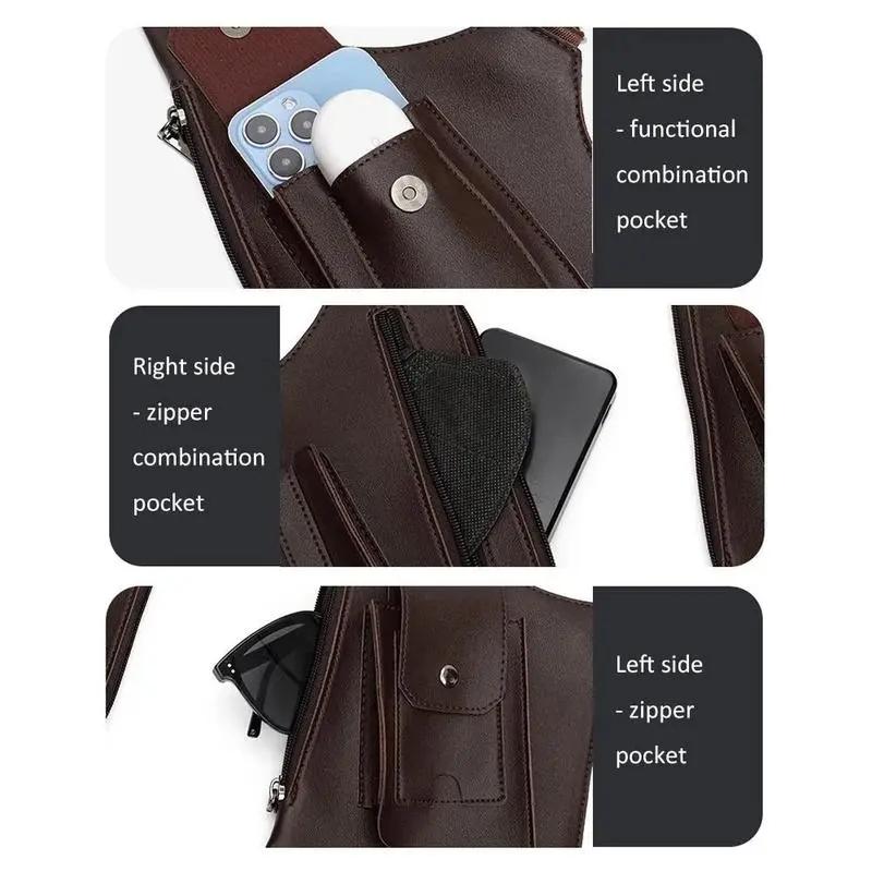 Adjustable Underarm Shoulder Bag for Men and Women- Anti-theft Hidden Storage for Cell Phones and Other Hunting and Outdoor Gear, High-Quality Faux Leather (PU Leather),Christmas first choice, best holiday gift Adjustable Underarm Shoulder Bag for Men and Women- Anti-theft Hidden Storage for Cell Phones and Other Hunting and Outdoor Gear, High-Quality Faux Leather (PU Leather),Christmas first choice, best holiday gift