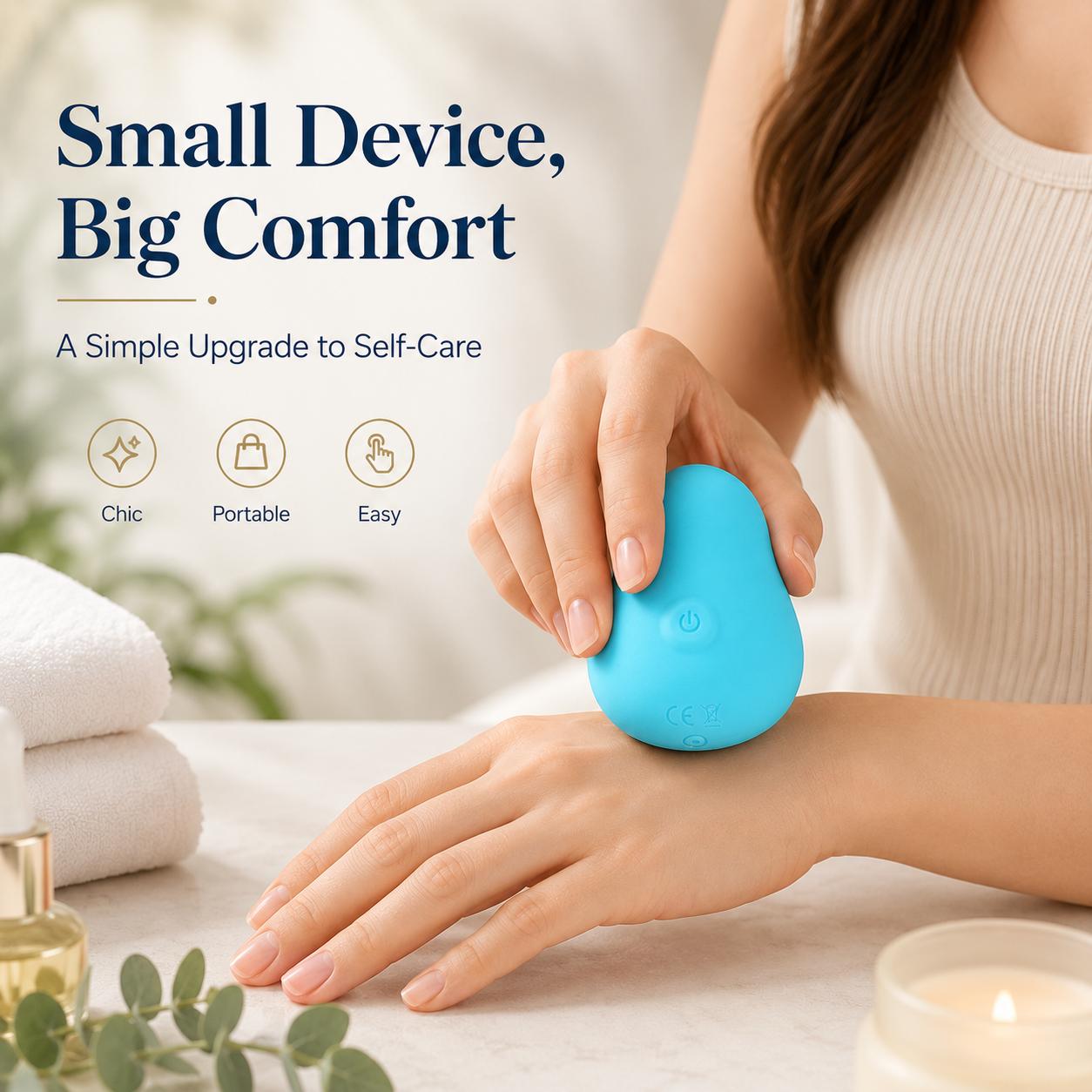 Portable Cordless Rechargeable Vibratory Hand Massager - 8 Modes Wrist Relaxing Daily Tool, Women's Personal Gadget for Adults, Ideal Gifts for Adulting Women, Lightweight Home Supply & Tools and Gadgets for Her, Women's Personal Gadgets Portable Cordless Rechargeable Vibratory Hand Massager - 8 Modes Wrist Relaxing Daily Tool, Women's Personal Gadget for Adults, Ideal Gifts for Adulting Women, Lightweight Home Supply & Tools and Gadgets for Her, Women's Personal Gadgets