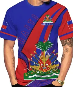 Ligthuy Personalized Haiti Shirt 3D, Haitians Flag Pride Shirt, Haiti Shirts for Men & Women, Haitian Pride Tshirt 1 Pride Polo - S-5XL  DG3