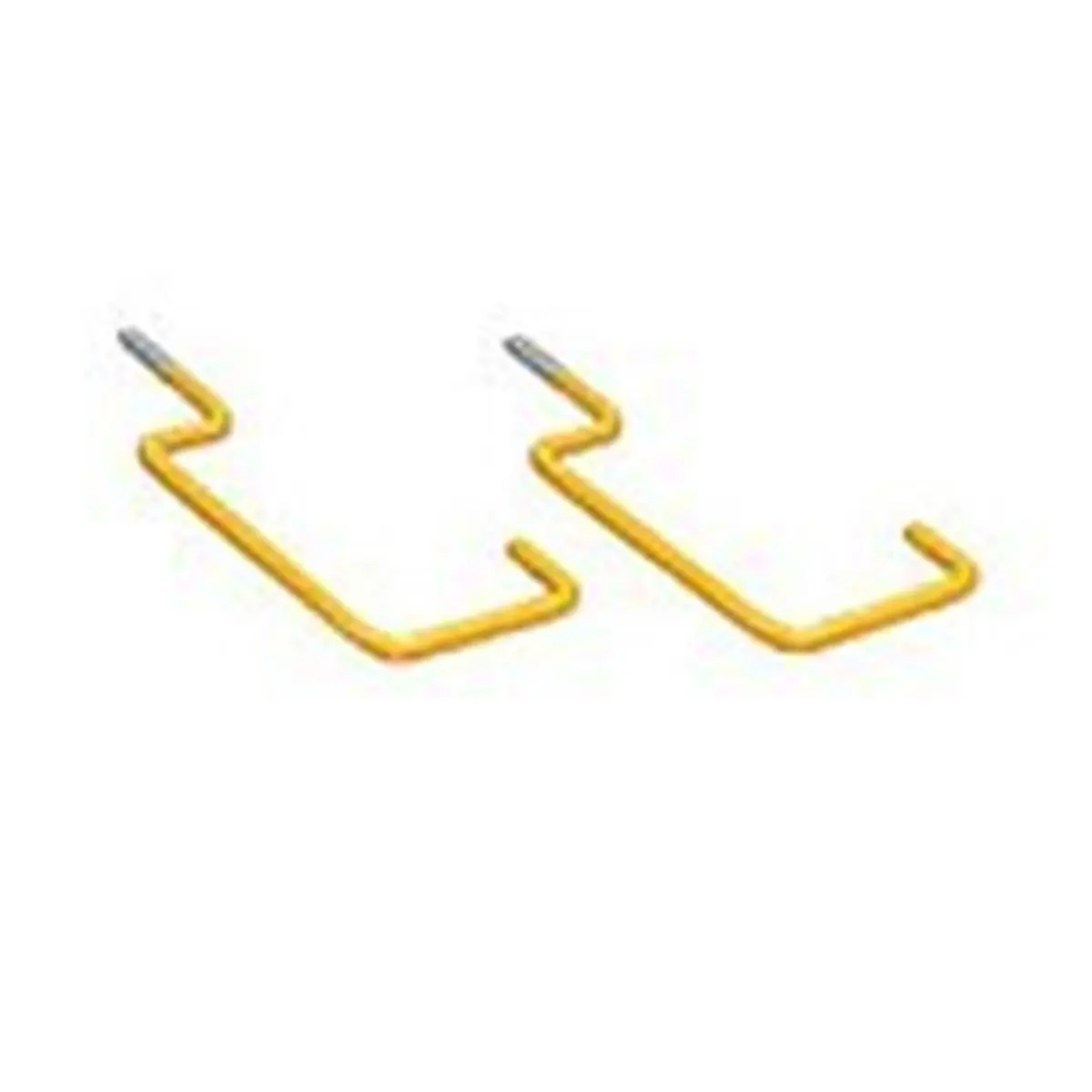 212 MAIN Crawford SS17-6 Rust-Proof Screwing Utility Hook, Vinyl-Coated, Steel Base
