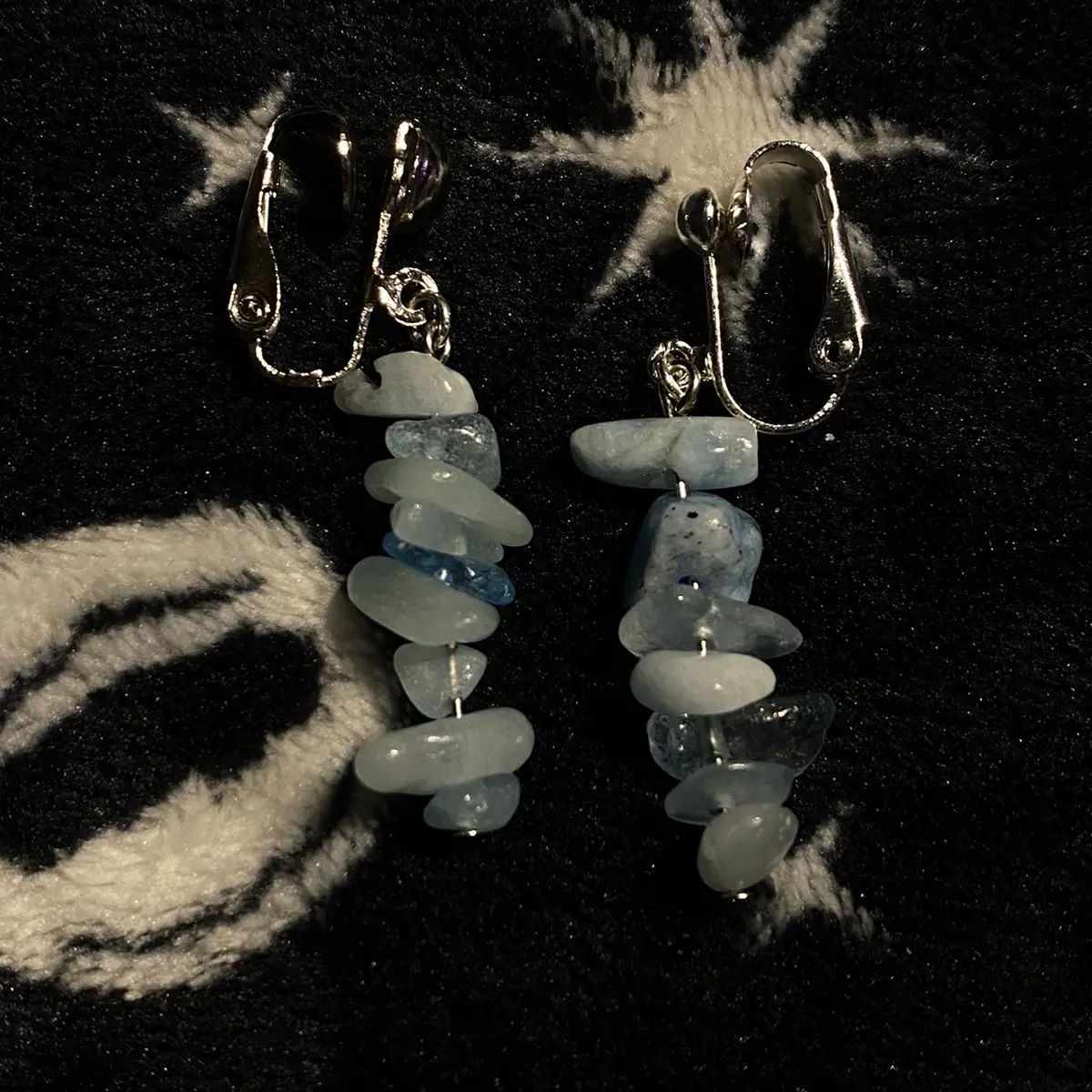 Aqua Earrings