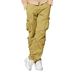 SKYLINEWEARS Men Tactical Pants Trousers Hiking Multi-Pockets Pants Cotton Fabric