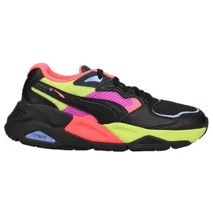 PUMA Womens Trc Mira Bright Lace Up Sneakers Shoes Casual - Black