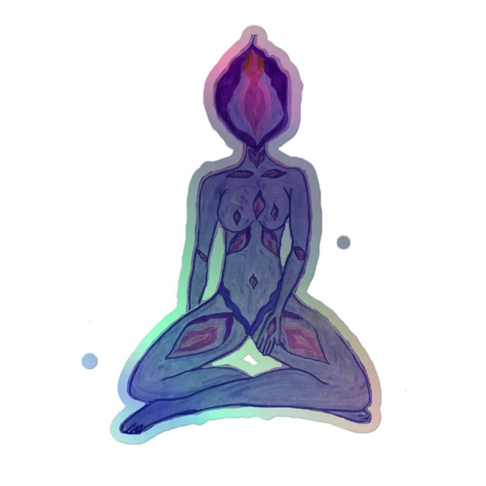 Gaina holographic sticker