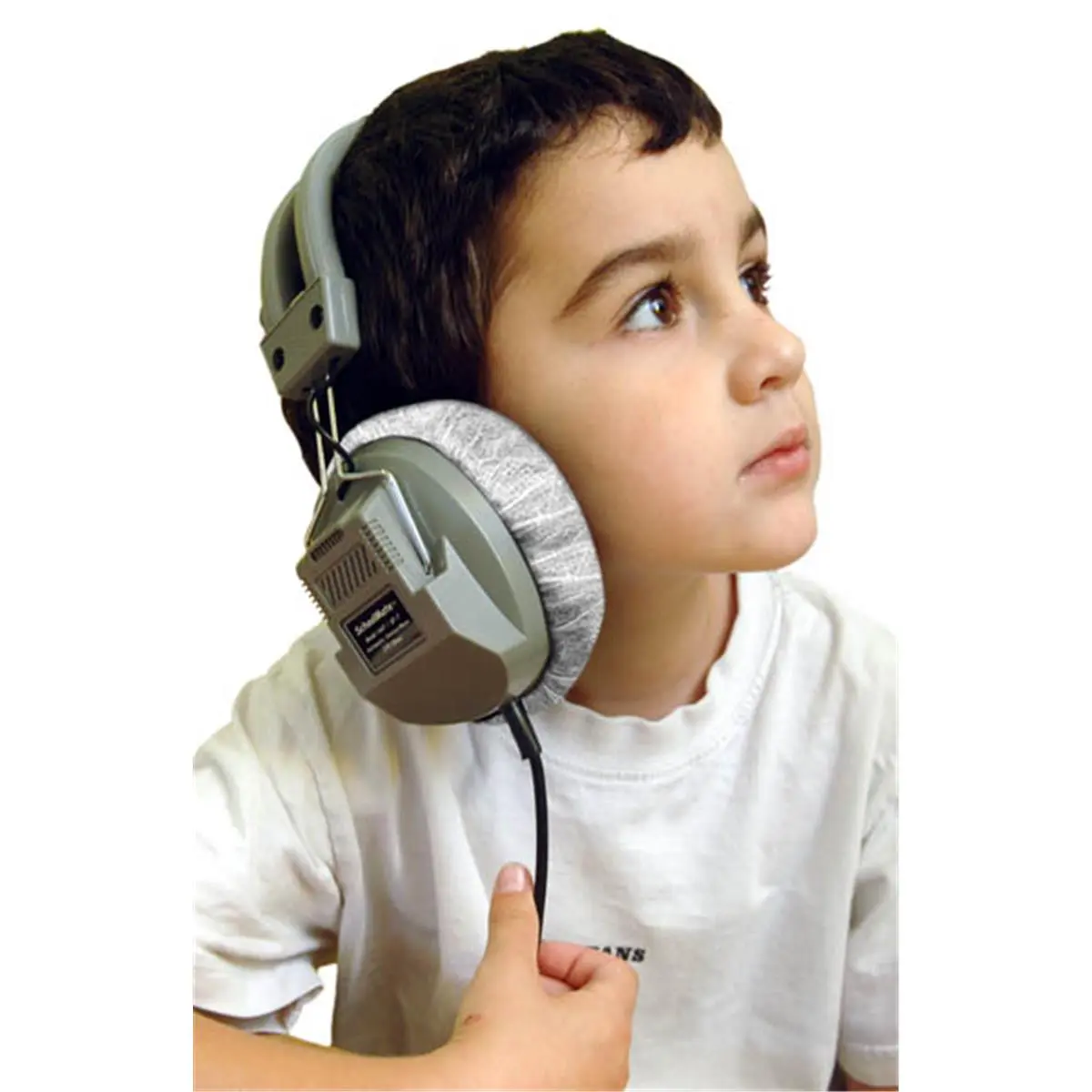 212 MAIN HygenX Disposable Hypoallergenic Material Headphone Covers - Over-Ear Fit, 3 3/4 Inches, Stretches, Healthcare Shared Environment Accessory (50 Pair), Museums, Shared Environments, Schools