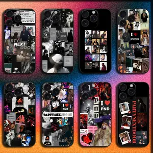 Rapper P-Partynextdoor Phone Case For iPhone17, 16,15,14,13,12,11,Pro,ProMax,Plus,Air Soft Black Cover