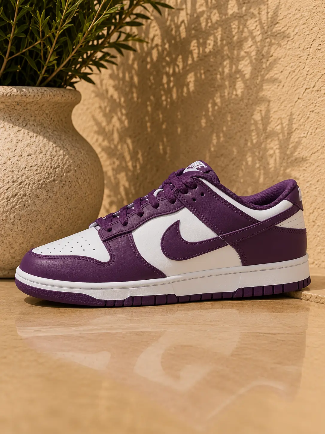 Nike Dunk Low White Viotech DV0833-107 Mens Fashion Sneakers New