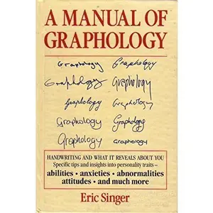 USED-Manual Of Graphology by Eric Singer (Hardcover)