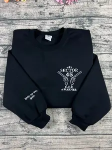 Shatter Me Crewneck Sweatshirt – Embroidered Kishimoto Sector 45 Uniform