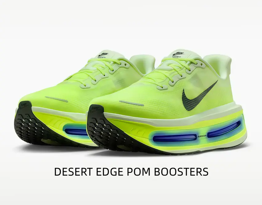 Stylish Cushioned Sneakers in Neon Yellow-Green Tone – Supportive Upper & Air-Cushioned Sole for Travel, Work & Modern Urban Lifestyle