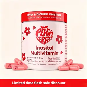 value pack Peach Perfect Inositol Multivitamin - Peach Perfect Myo-Inositol, D-Chiro Inositol, Omega 3 Fitness Healthcare