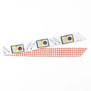 Camile Skinny Scarf Sardine Print