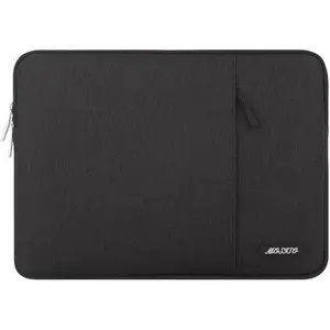 MOSISO Laptop Case 15 inch, 15 inch Laptop Sleeve Compatible with MacBook Air M5 A3448 M4 A3241 M3 A3114 M2 A2941 2026-2023, Dell XPS, Polyester Vertical Computer Sleeve Bag with Pocket, Black