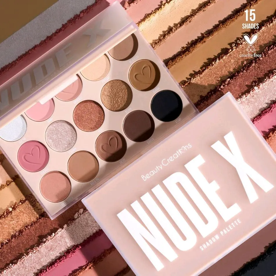 Beauty creations Nude X Shadow Palette Enhance Eye Makeup