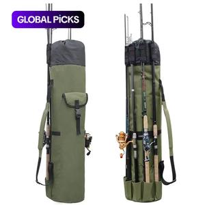 multi-function fishing pole bag, 1 count portable fishing tool organizing bag, outdoor fishing organizer accessory, solo camping, birthday gifts, fishing  tools equipment, camping accessories, boyfriend gift