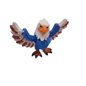 American Flag Eagle Flexy - Bold Design with American Flag and Eagle Motif for Versatile Use and National Pride