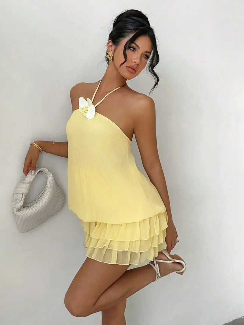 ultra low back dress - TikTok Shop